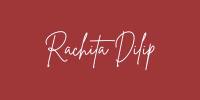 Rachita Dilip